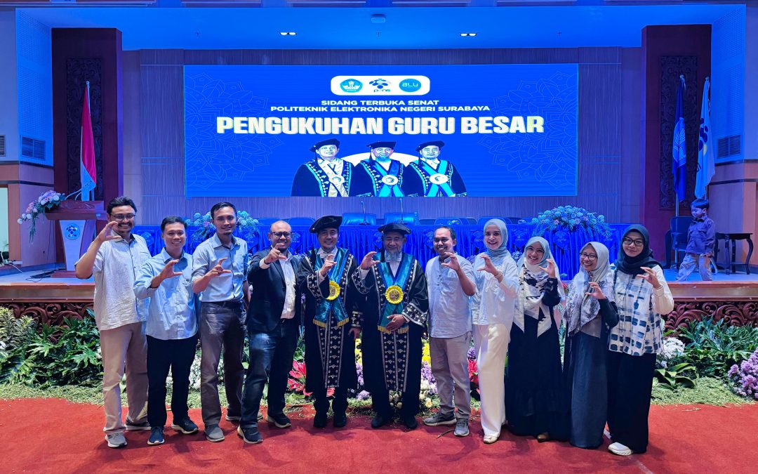 Guru Besar dari Program Studi Teknik Komputer Resmi Dikukuhkan